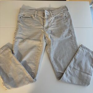 GAP Women's Light Gray Boyfriend Jeans